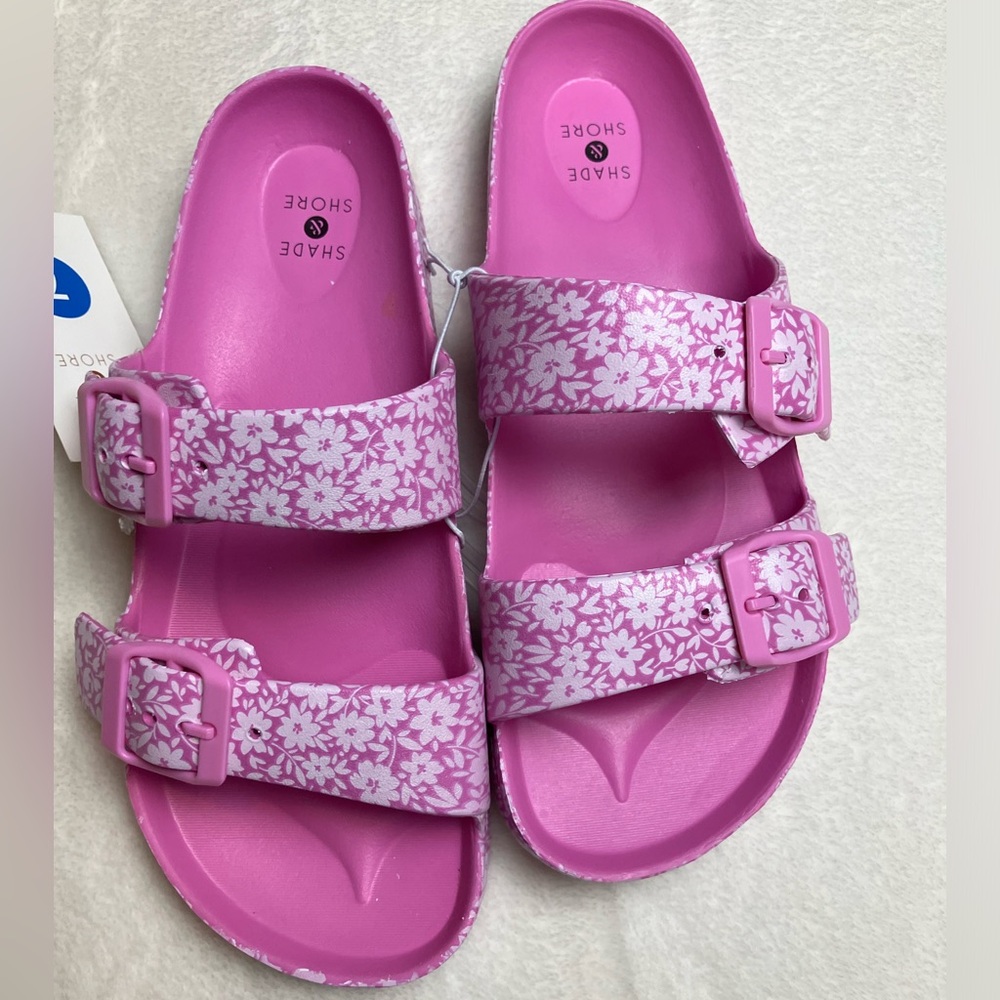 Shade & Shore Pink sandals size 7